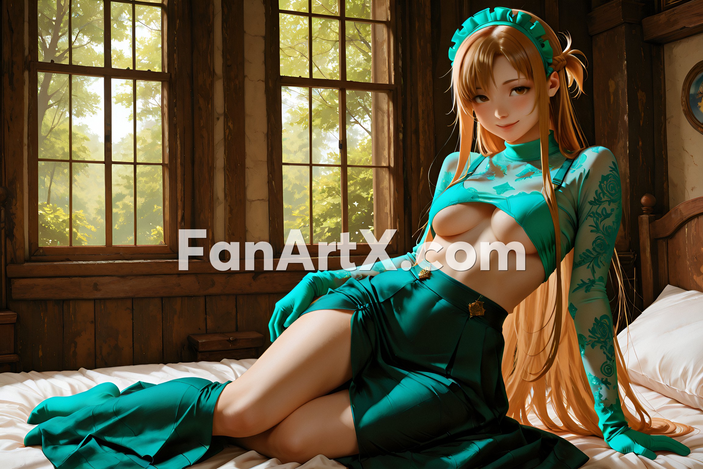 Sao Asuna Yuuki Fanart - Sword Art Online character 4571833